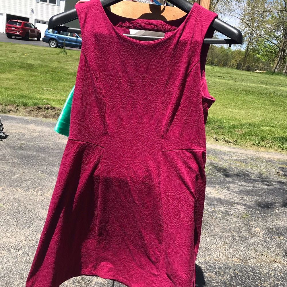Maroon dress